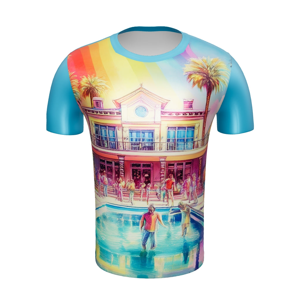 Men's Rainbow Mansion Party Tee